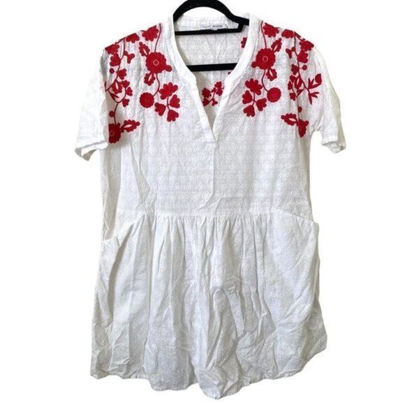 NEXT Embroidered Babydoll Dress‎ - Picture 1 of 4